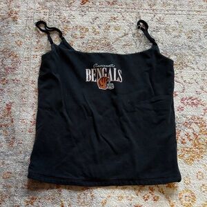 Abercrombie & Fitch Black Bengals Bra-Free Tank